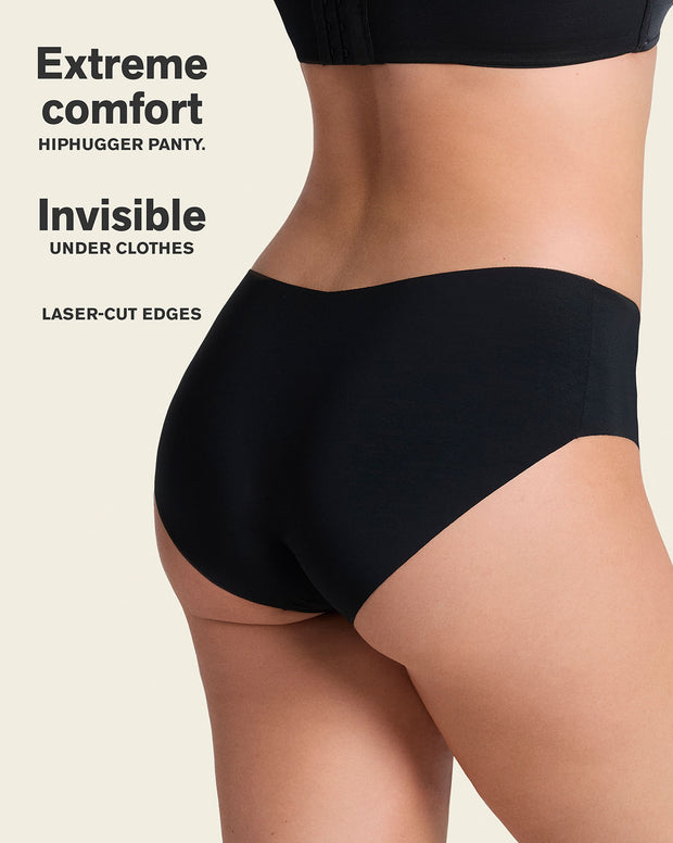 No ride-up seamless hiphugger panty