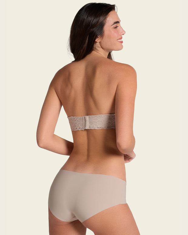 No ride-up seamless hiphugger panty