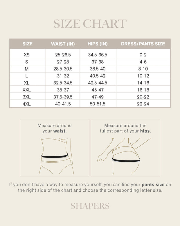 Truly undetectable sheer shaper short