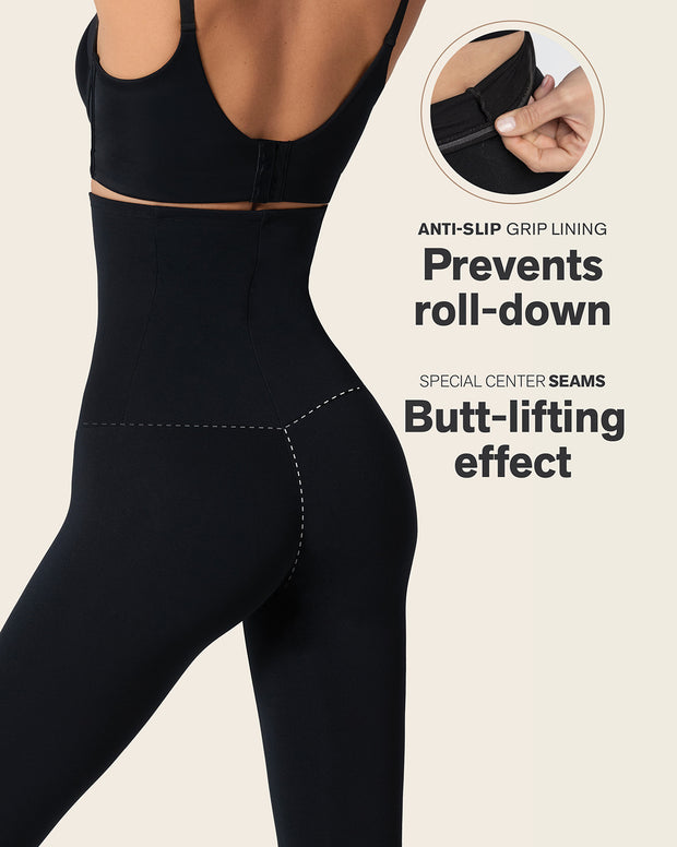 Extra high waisted firm compression legging