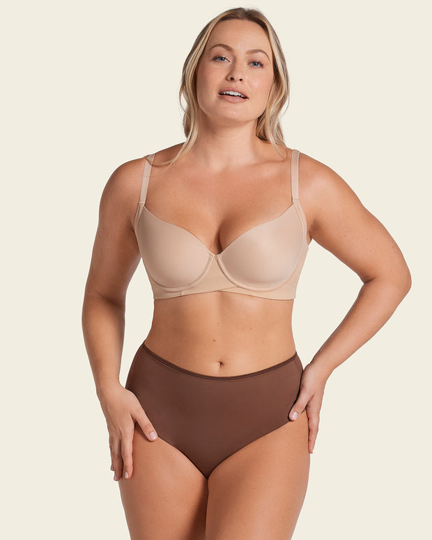 Seamless thong shaper panty