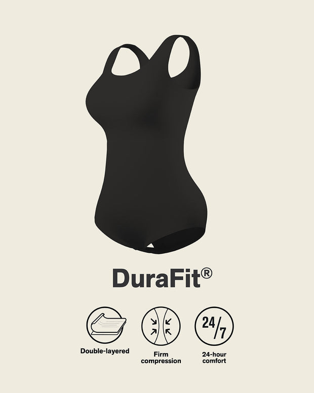 Plunge Classic Sleeveless Shaper Bodysuit