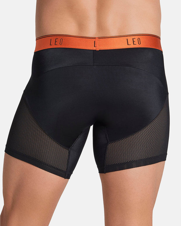 High-Tech Mesh Boxer Brief with Ergonomic Pouch