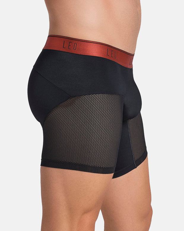 High-Tech Mesh Boxer Brief with Ergonomic Pouch