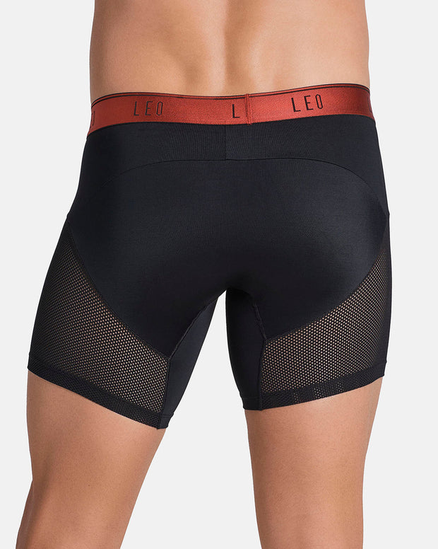 High-Tech Mesh Boxer Brief with Ergonomic Pouch