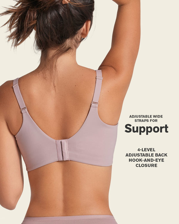 Everyday wireless support bra