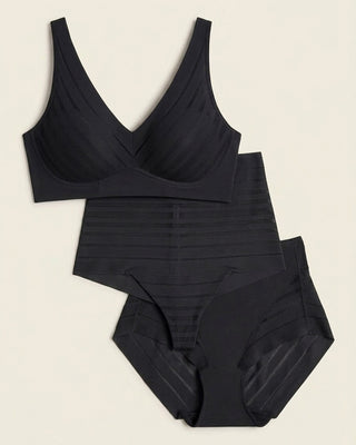 Daily Lace Wireless Support Bra#color_700-black