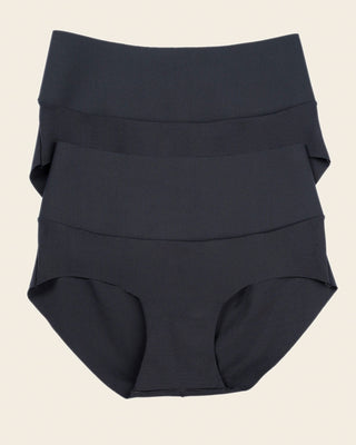 High-Tech High-Waisted Classic Sculpting Panty#color_700-black