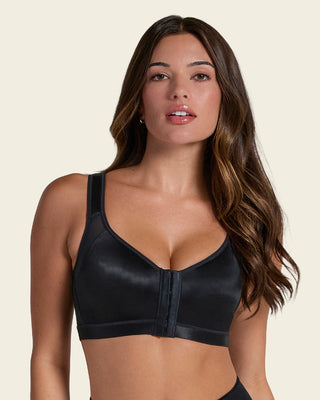 Multi/functional back support posture corrector wireless bra#color_700-black