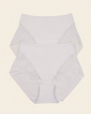 Truly undetectable comfy shaper panty#color_000-white