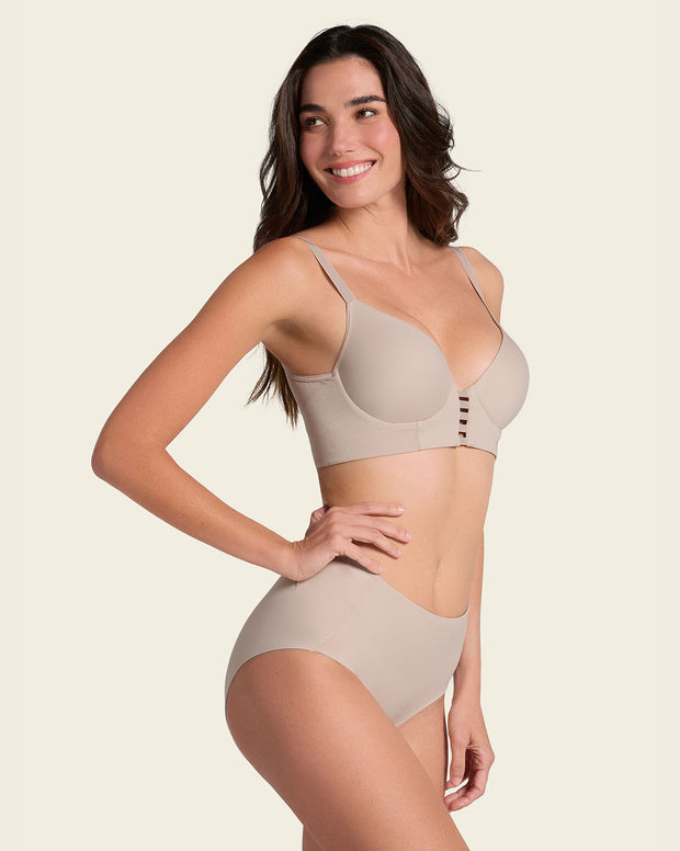 Simply seamless mid-rise sculpting brief