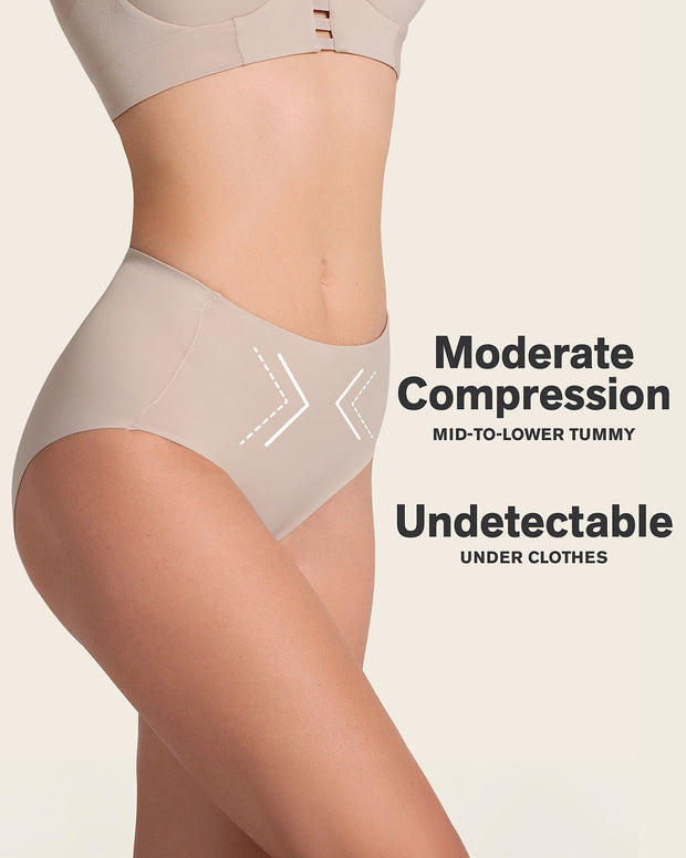Simply seamless mid-rise sculpting brief
