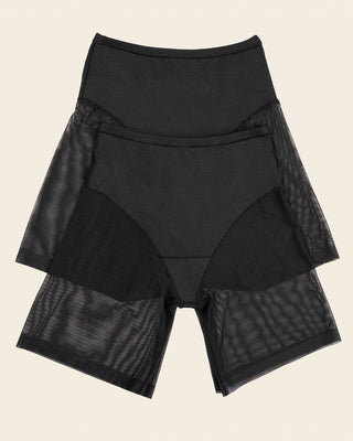 Truly undetectable sheer shaper short#color_700-black