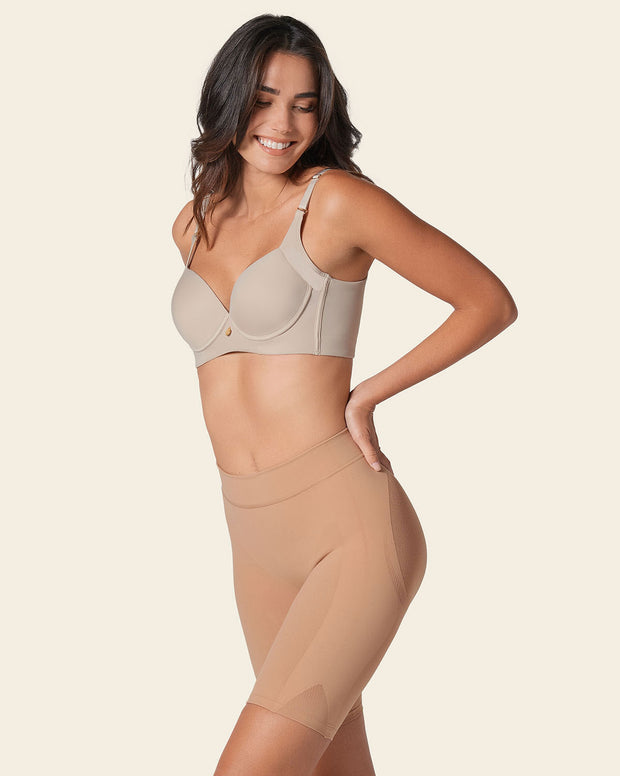Well-rounded invisible butt lifter shaper short