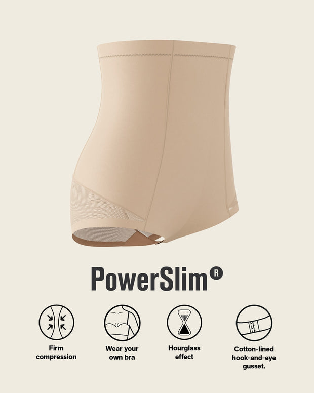 Extra high-waisted sheer bottom sculpting shaper panty