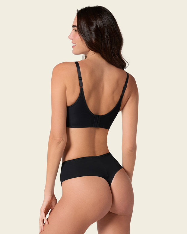 Seamless thong shaper panty