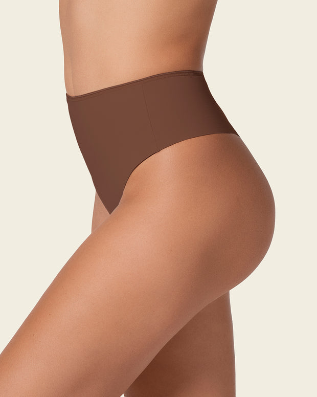 Seamless thong shaper panty