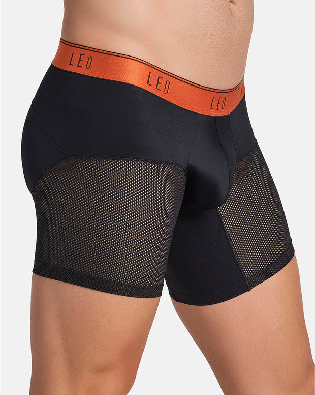5-Pack High-Tech Mesh Boxer Briefs with Ergonomic Pouches