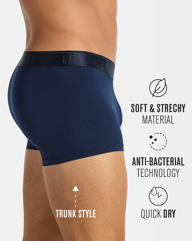 Anti-bacterial trunk made of soft microfiber