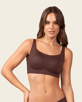 Everyday wireless support bra#color_c56-cocoa
