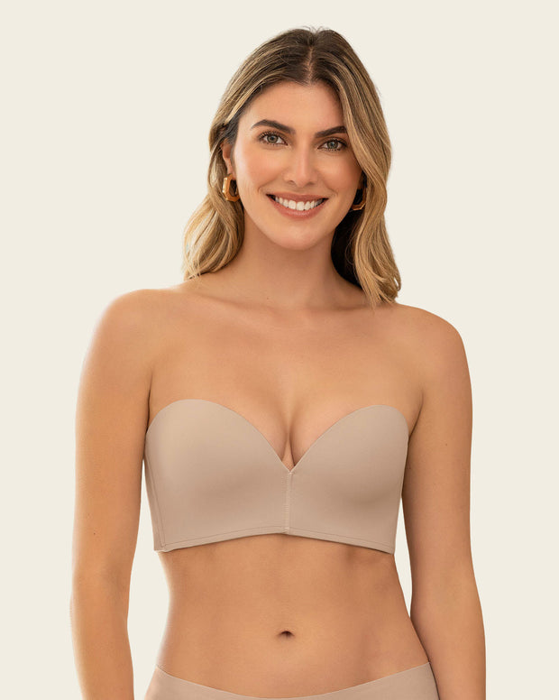 Next Generation Antigravity Wireless Strapless Bra