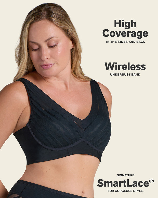 Daily Lace Wireless Support Bra