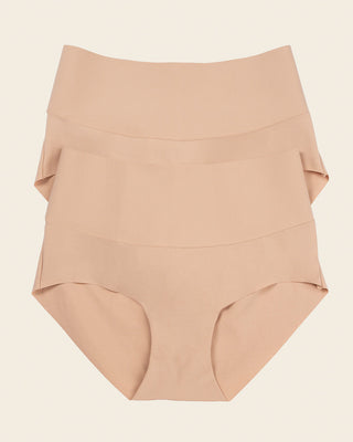High-Tech High-Waisted Classic Sculpting Panty#color_801-golden-beige