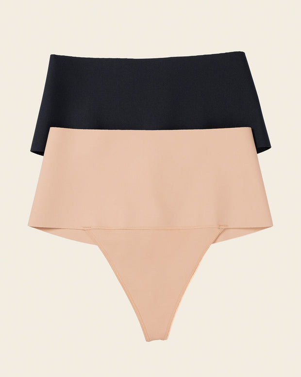 High-Tech High-Waisted Sculpting Thong