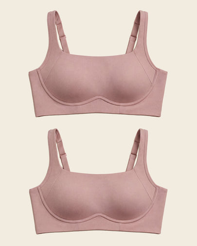 Everyday wireless support bra#color_281-rosewood