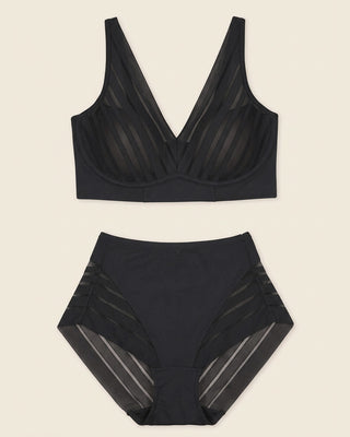 Daily Bra & Stripe Undetectable in Black#color_700-black