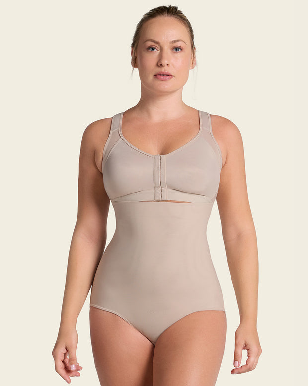 Stage 1 post-surgical velcro closure firm compression panty