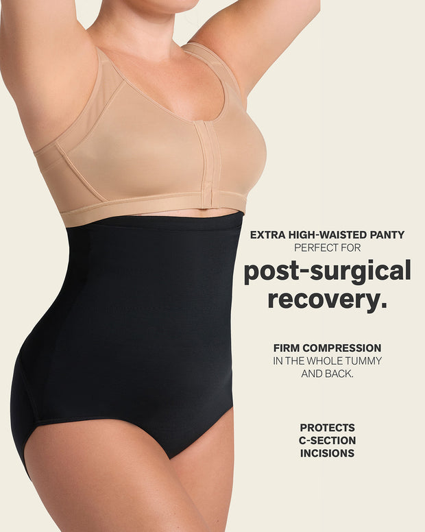 Stage 1 post-surgical velcro closure firm compression panty