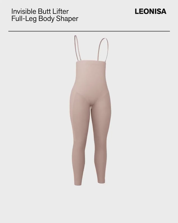 Invisible butt lifter full-leg body shaper