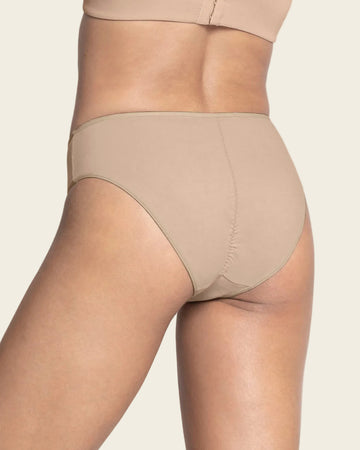 3-Pack cotton brief panties with tummy coverage#color_s08-light-brown-white-ivory